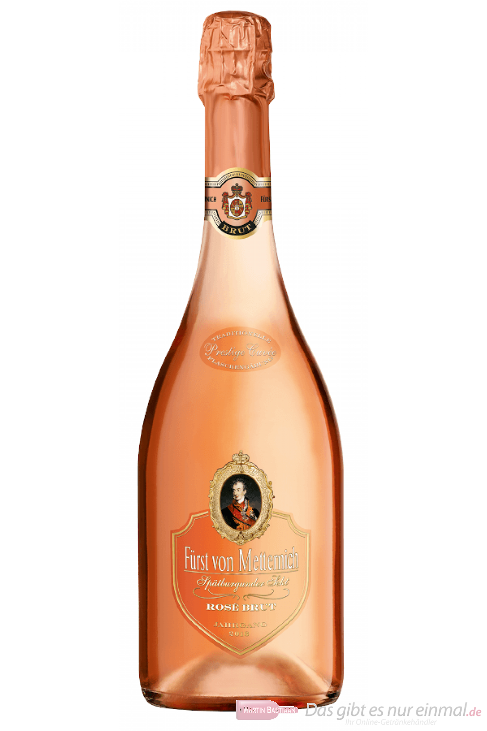 Prestige Rosé Sekt Brut Fürst Flasche von Metternich 6-0,75l