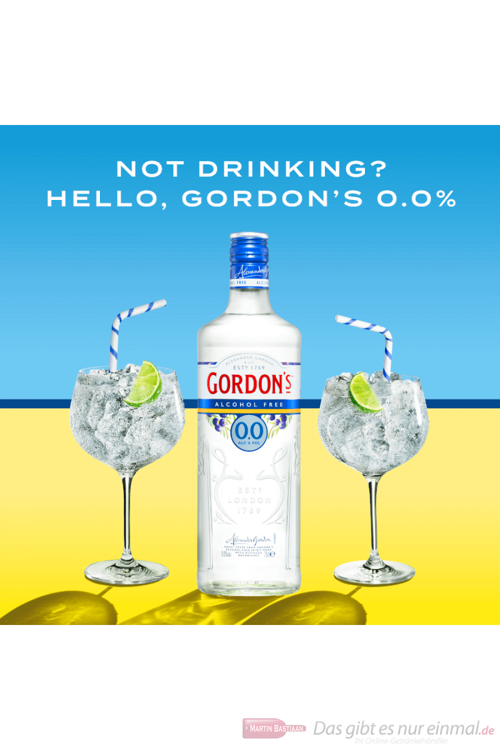alkoholfrei Gordon\'s 0,7l Flasche 0,0%
