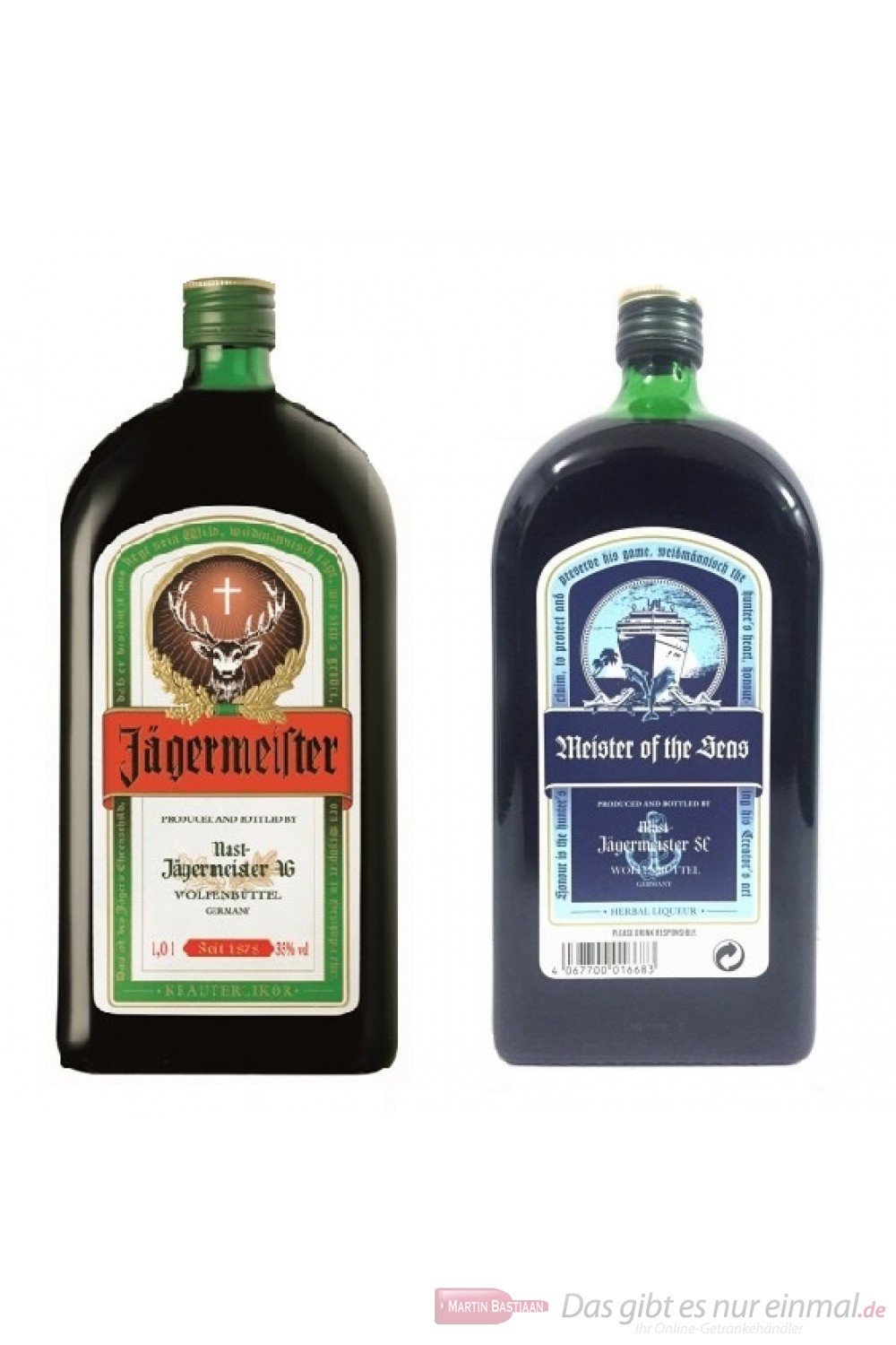 Jägermeister Meister of the Seas 38% 1,0l Flasche