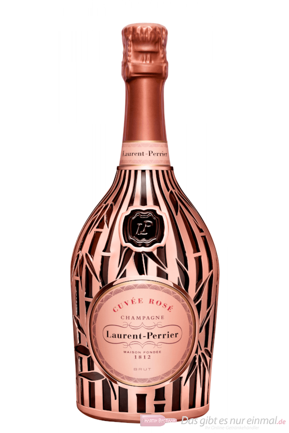 Rose Robe 0,75l Laurent Perrier Champagner Bambou