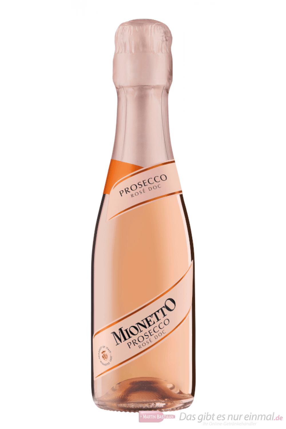 Mionetto Prosecco DOC 24-0,2l Spumante Flasche Rosé Dry Extra