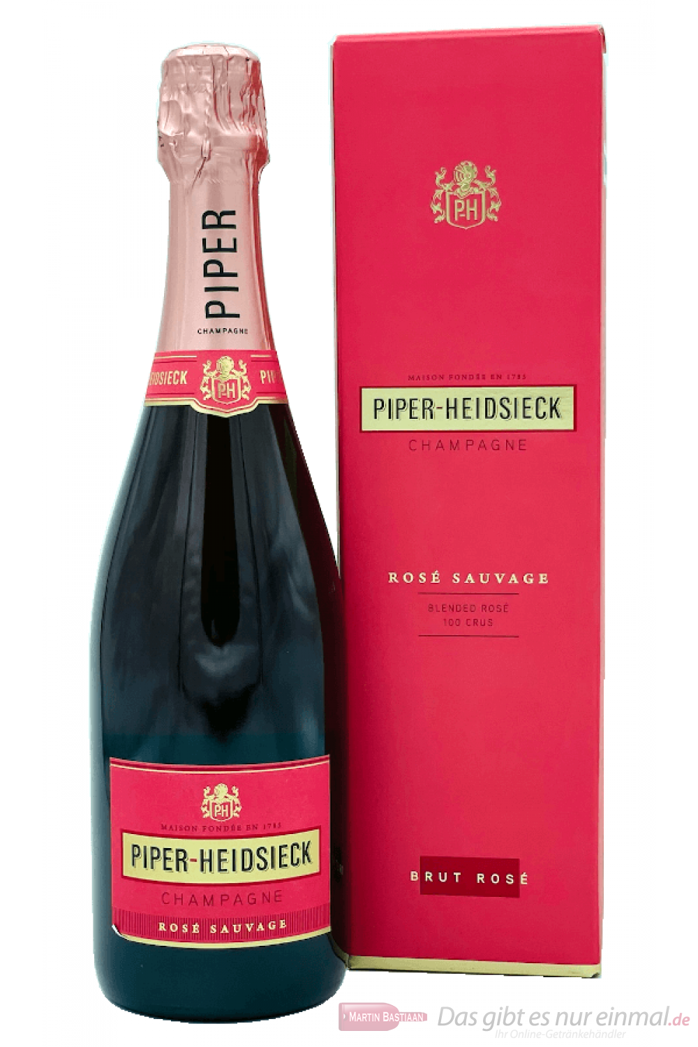 Piper Heidsieck Champagner Rosé Sauvage in GP