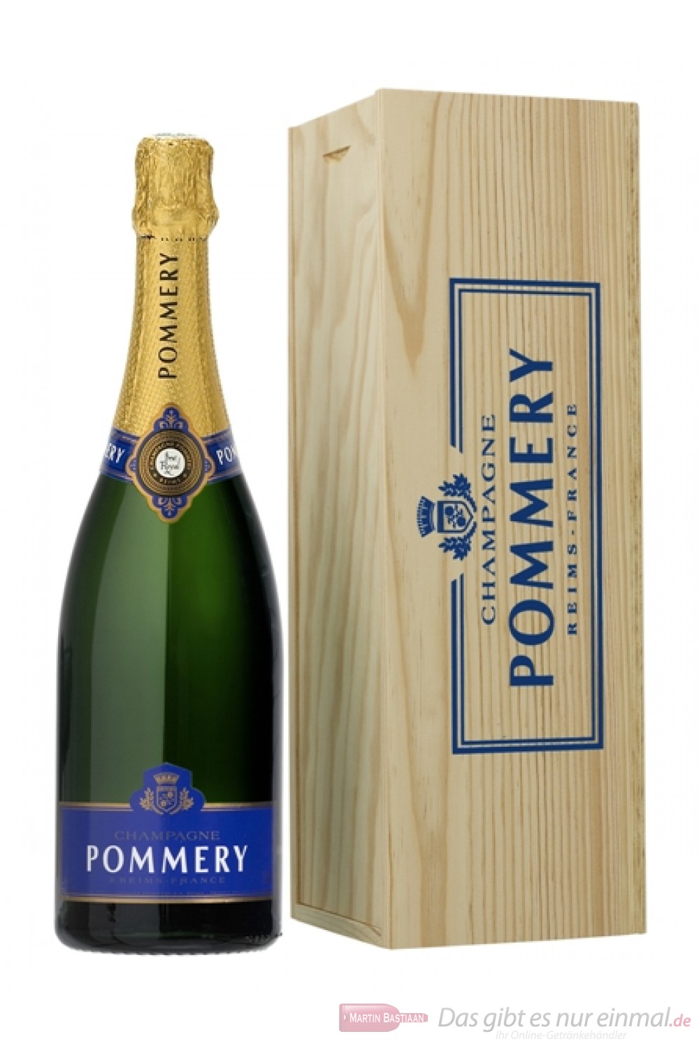 Brut 3l Pommery in Royal HK Champagner Jéroboam