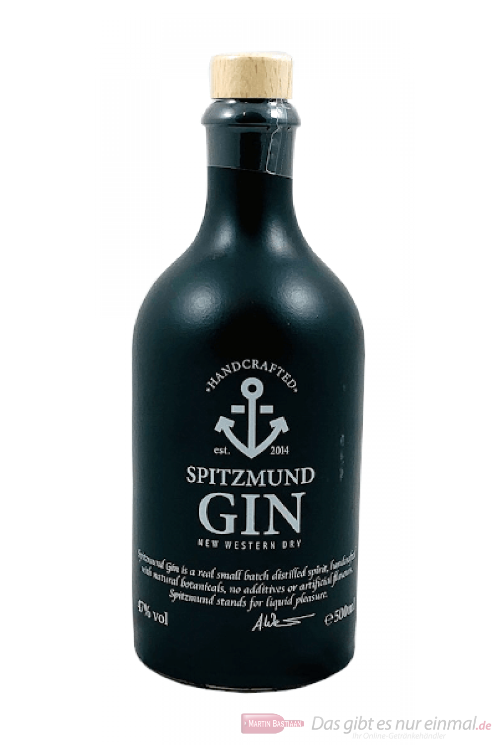 Spitzmund New 0,5l Flasche Gin Dry Western