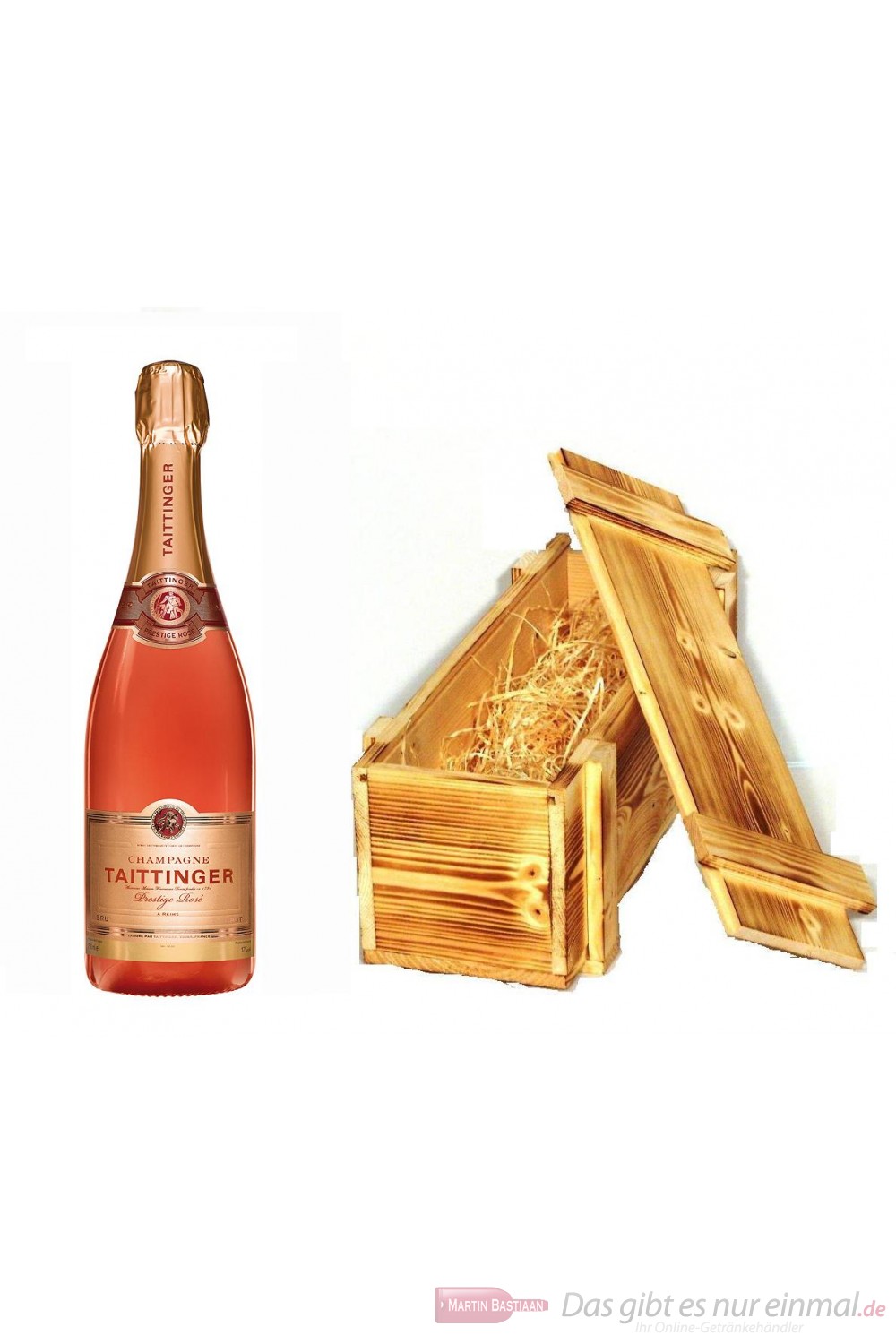 Taittinger Champagner Brut HK Rosé Prestige in